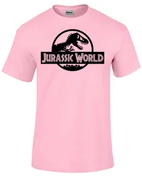 Baby look blusa Feminina jurassic park world dinossauro rex tiranossauro