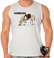 Camiseta Regata adulto ou infantil Maximus farejando cavalo rapunzel - Foto 2
