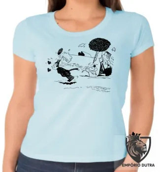 Baby look blusa Feminina Krazy Kat pulp fiction samuel - Foto 2