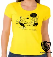 Baby look blusa Feminina Krazy Kat pulp fiction samuel - Foto 3