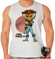 Camiseta Regata adulto ou infantil Mini Thundercats Tygra tigre gato cat - Foto 2