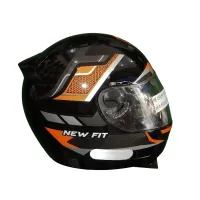 Capacete Ebf New Fit Preto Vermelho - Foto 4