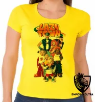 Baby look blusa Feminina Lazy Town todos personagens - Foto 3