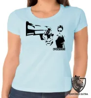 Baby look blusa Feminina Matrix arma - Foto 2
