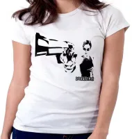 Baby look blusa Feminina Matrix arma - Foto 5