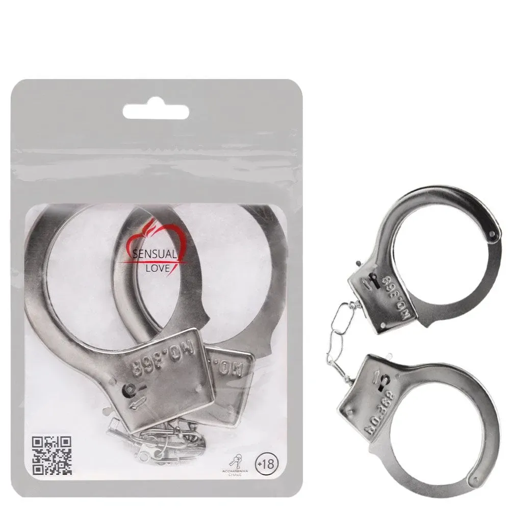 ALGEMA SIMPLES EM METAL SENSUAL LOVE.                                                               LIBYSEXSHOP Imagem