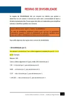 390 - Matemática - Regras da Divisibilidade - 6º ano - PDF com 7 páginas - Foto 2