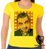 Baby look blusa Feminina Mister Bean bolinhas - Foto 3