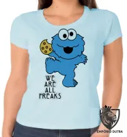 Baby look blusa Feminina Muppets baby freak serie anos 80 - Foto 2