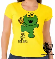 Baby look blusa Feminina Muppets baby freak serie anos 80 - Foto 3