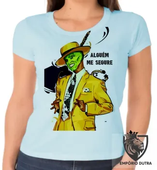 Baby look blusa Feminina O máscara terno amarelo - Foto 2