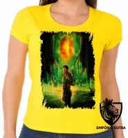 Baby look blusa Feminina Perdidos no Espaço - Foto 3