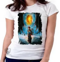 Baby look blusa Feminina Perdidos no Espaço - Foto 5