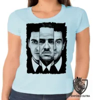 Baby look blusa Feminina poderoso chefão the godfather familia mafia - Foto 2