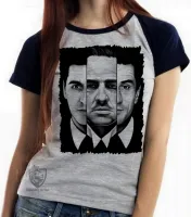 Baby look blusa Feminina poderoso chefão the godfather familia mafia - Foto 4