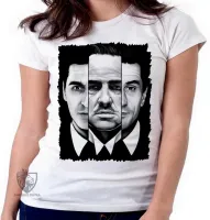 Baby look blusa Feminina poderoso chefão the godfather familia mafia - Foto 5