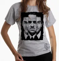 Baby look blusa Feminina poderoso chefão the godfather familia mafia - Foto 6