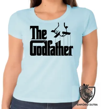 Baby look blusa Feminina poderoso chefão the godfather mafia italiana - Foto 2
