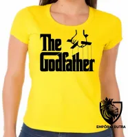 Baby look blusa Feminina poderoso chefão the godfather mafia italiana - Foto 3