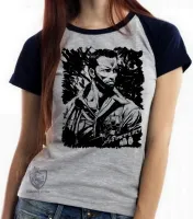 Baby look blusa Feminina predador exterminador arnold schwarzenegger - Foto 3