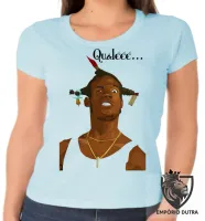 Baby look blusa Feminina Qualé todo mundo Pânico - Foto 2