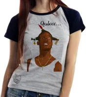 Baby look blusa Feminina Qualé todo mundo Pânico - Foto 3