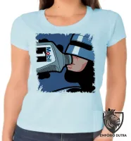 Baby look blusa Feminina Robocop Mobil - Foto 2