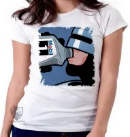 Baby look blusa Feminina Robocop Mobil - Foto 4