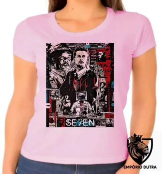 Baby look blusa Feminina Seven os sete pecados capitais