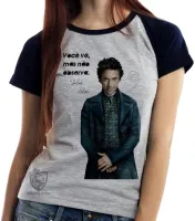 Baby look blusa Feminina Sherlock Holmes você vê - Foto 2