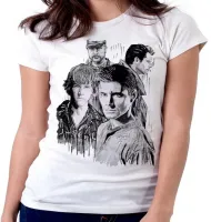 Baby look blusa Feminina Sobrenatural irmãos Winchester serie - Foto 4