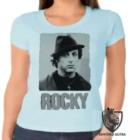 Baby look blusa Feminina Sylvester Stallone rocky balboa filme - Foto 3