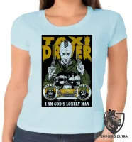 Baby look blusa Feminina Taxi Driver Robert de Niro - Foto 2