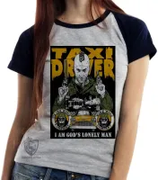 Baby look blusa Feminina Taxi Driver Robert de Niro - Foto 3
