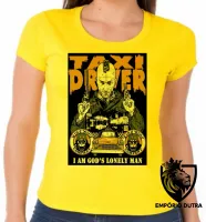 Baby look blusa Feminina Taxi Driver Robert de Niro - Foto 6