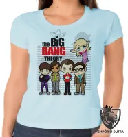 Baby look blusa Feminina The Big Bang Theory desenho serie - Foto 4
