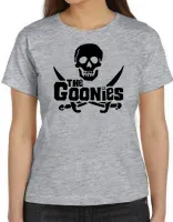 Baby look blusa Feminina The Goonies caveira filme piratas anos 80 - Foto 5