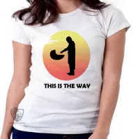 Baby look blusa Feminina The Mandalorian dedo bebê - Foto 2