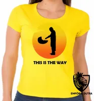 Baby look blusa Feminina The Mandalorian dedo bebê - Foto 4