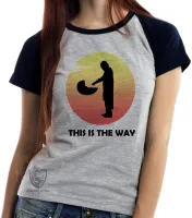 Baby look blusa Feminina The Mandalorian dedo bebê - Foto 6