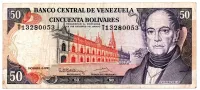Venezuela - 50 Bolívares - Cédula Estrangeira - MBC