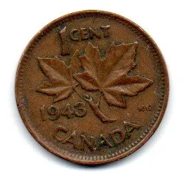 Canadá - 1943 - 1 Cent