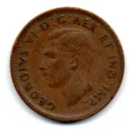 Canadá - 1943 - 1 Cent - Foto 2