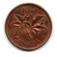 Canadá - 1958 - 1 Cent