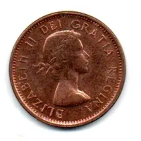 Canadá - 1959 - 1 Cent - Foto 2