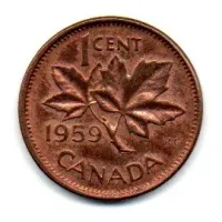 Canadá - 1959 - 1 Cent