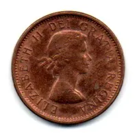 Canadá - 1959 - 1 Cent - Foto 2