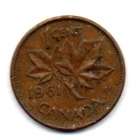 Canadá - 1961 - 1 Cent