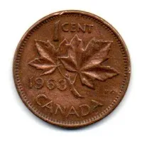 Canadá - 1963 - 1 Cent