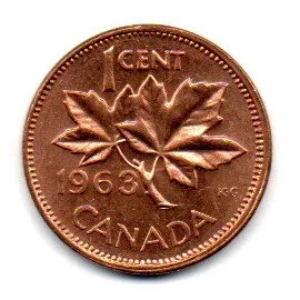 Canadá - 1963 - 1 Cent